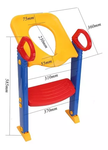 Adaptador De Baño Wc Para Niños Tipo Escalera