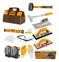 Comprar Set Herramientas De Construcción Albañilería 11 Piezas