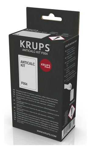 Krups F054 - Pó descalcificante para cafeteiras