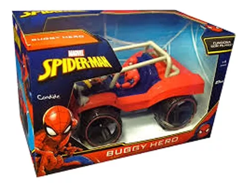 Carro de Controle Remoto Web Runner Homem Aranha - Candide