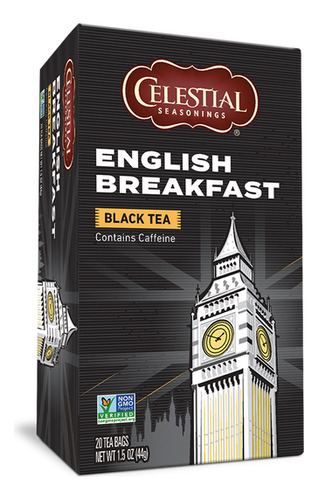 Té Negro English Breakfast Celestial Seasoning 2 Cajas