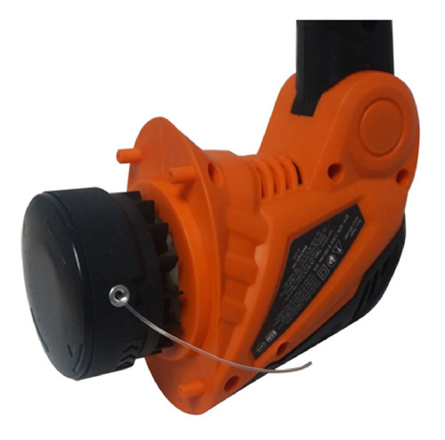 Imagen 2 de 3 de Desbrozadora de césped Truper DES-440T 450W color naranja y negro 127V con accesorios
