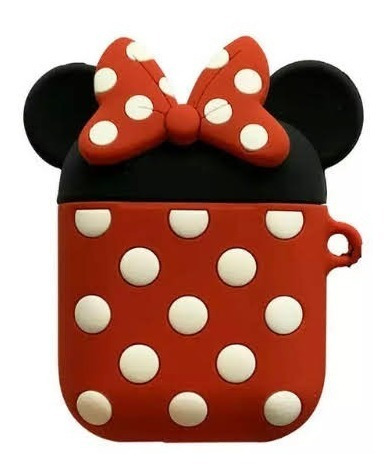 Funda Auriculares AirPods Bluetooth Protector Minnie Mickey