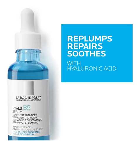 Imagen 4 de 9 de Serum Ácido Hialuronico Hyalu B5 Mixta La Roche Posay 30ml