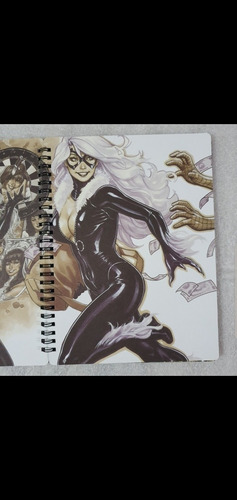 Mark Brooks Little Book Black Sketchbook Autografiado Conque