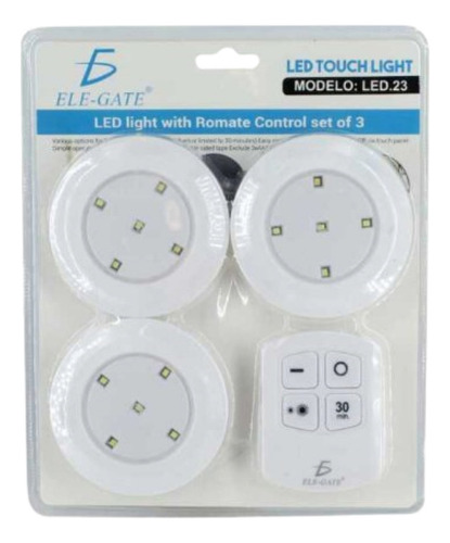 Luces Led Para Closets Escalera Nocturna Con Control Fria