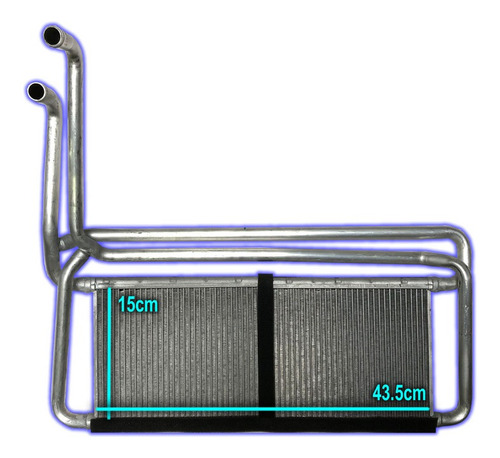 Calefaccion Scania 104/114/124/380/420/440/470 2 Partes