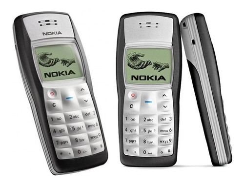 Nokia 1100 1108 Negro Hermoso Clasico Con Cargador Original (Reacondicionado)