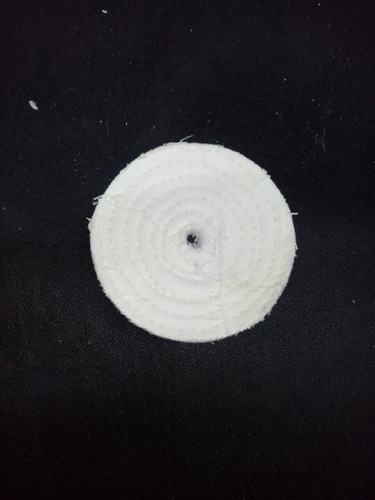 Disco P Pulir Tela Algodon Blanco 4 (2 Pzas)