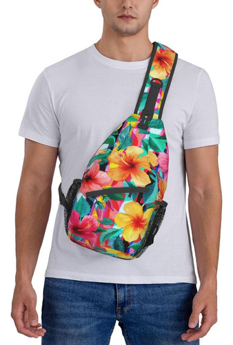 Manqinf Hawaii Bolso De Honda Hawaiano, Bolsas De Cofre De H Color Negro Diseño De La Tela Liso