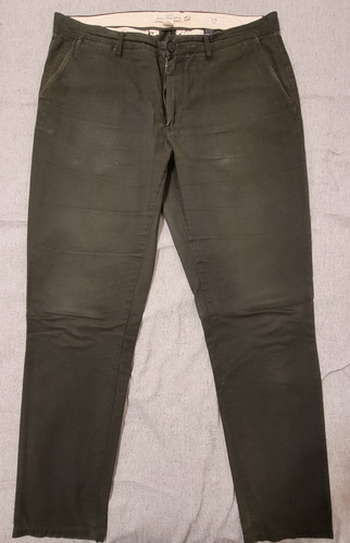 Pantalón De Vestir Hombre Talle Grande Xl Marca Hym Verde