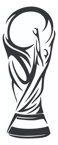 Calco Vinilo Stickers Copa Del Mundo Qatar 2022 Messi