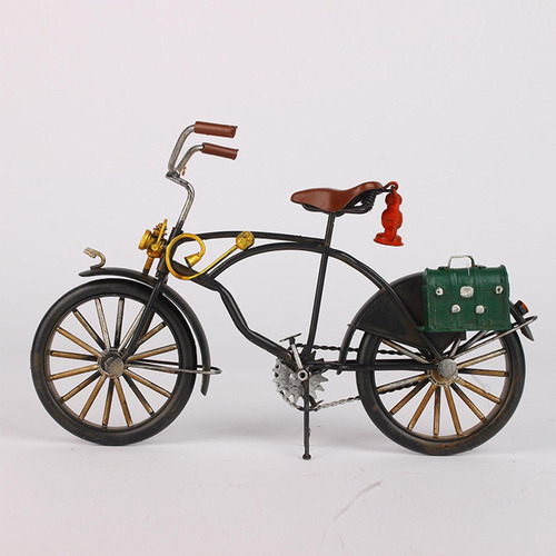 S Figuras Creativas De Estatua De Bicicleta De Metal,