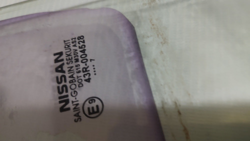 Vidrio Izquierdo Tracero Para Nissan Tiida 2007 Al 2017 (Usado)
