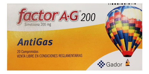 Factor Ag 200 Mg X 20 Comprimidos