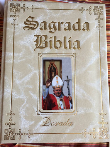 Sagrada Biblia Dorada Edición Juan Pablo Segundo Remate