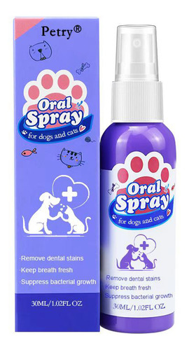 Espray Limpiador De Aliento Para Perros E Pet Teeth Cl 6009