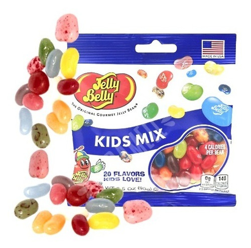 Kids Mix Jelly Belly - Balas Feijãozinhos Sabor Sortidos - E