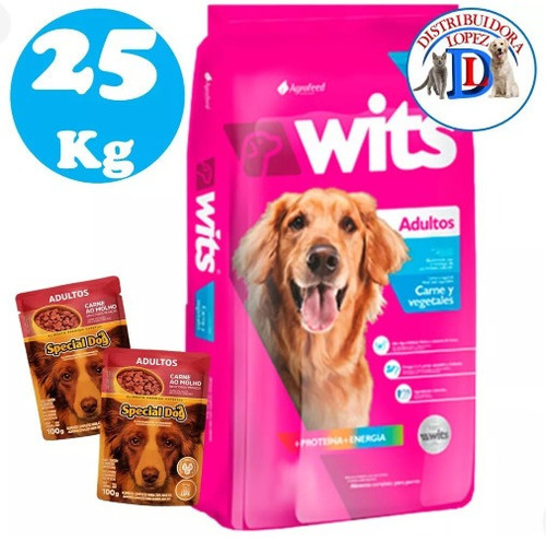 Wits Perro Adulto 25kg 