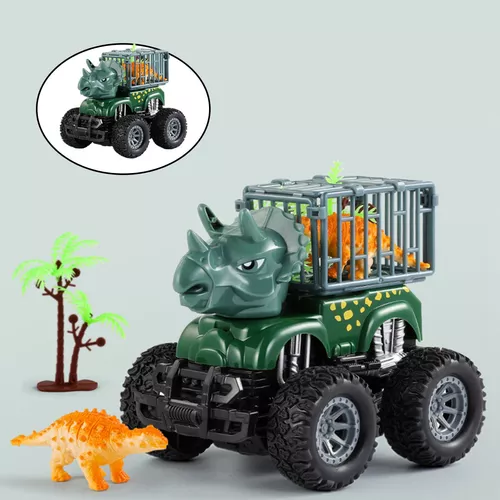 HEALTHTIME Dino Truck Set Simulação De Dinossauro Transportador De