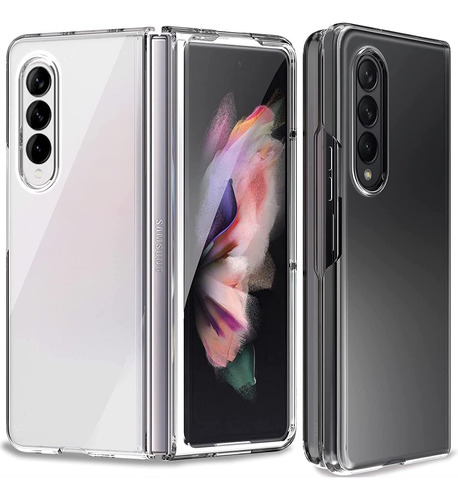 Funda Silicona Tpu Suave Carcasa Para Galaxy Z Fold 3 Transparente Samsung Galaxy Z Fold 3