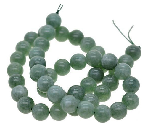 2xmalay Jade Fabricación De Sueltas De 15 Pulgadas 8 Mm