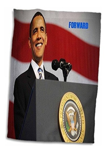 3d Rose President Obama N Going Forward Twl ******* Toalla, 