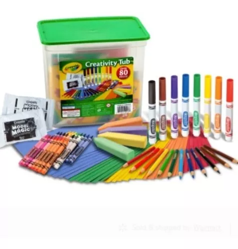 Kit Para Colorear Crayola Super Art, 100 Piezas