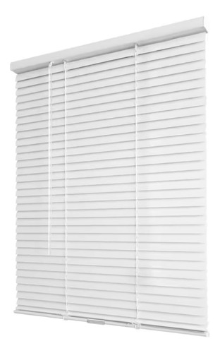 Persiana Aluminio Blanca Horizontal 147 Cm X 162.50 Cm
