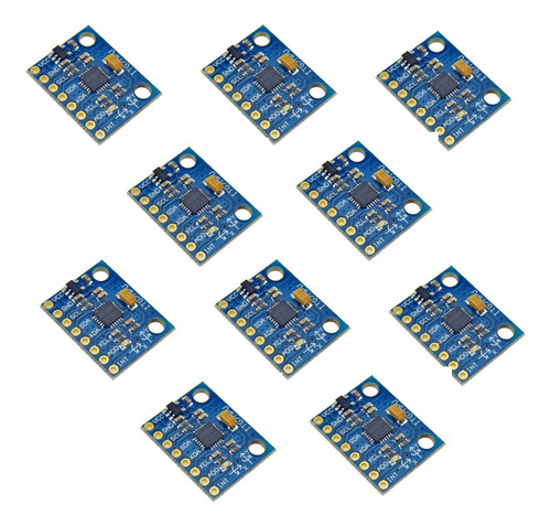 10pz Imu Mpu6050 6 Grados De Libertad