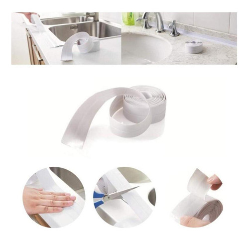 3 Cinta Selladora De Baño De Cocina De 3,2 M A Prueba De