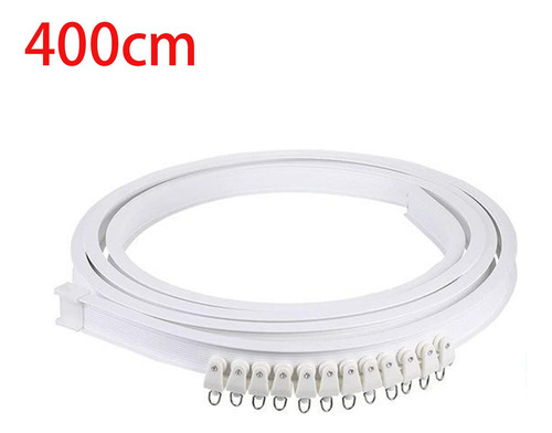 Juego De Rieles Para Cortinas Accesorios 400cm