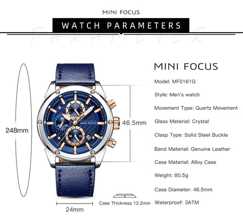 Mf Mini Focus Reloj Para Hombre Relojes De Pulsera Informale