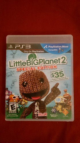 Little Big Planet 2 Special Edition Físico Ps3 Move!!!