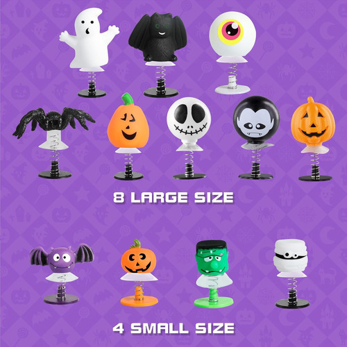 Juguetes De Salto Halloween Para Fiestas Y Rellenos De Piñat