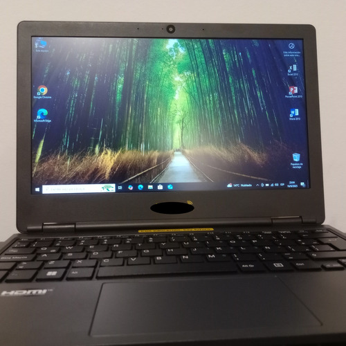 Netbook Slim Iqual Intel Celeron N4500 - 4gb Ddr4 - M2 128gb Negro (Usado)