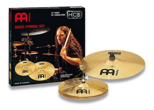 Platillo Meinl Jgo. Mod. Hcs1418