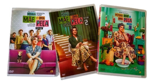 Dvd Minha Mãe É Uma Peça O Filme 1, 2 E 3