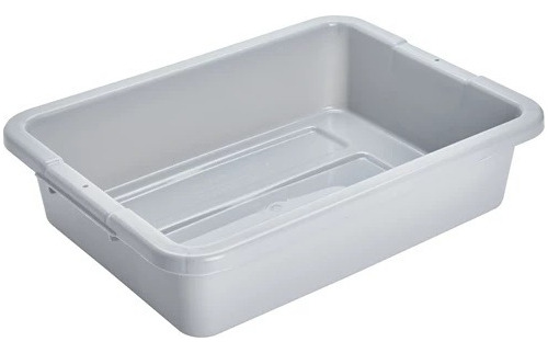 Caja Contenedora De Plástico Rubbermaid Fg334992gray