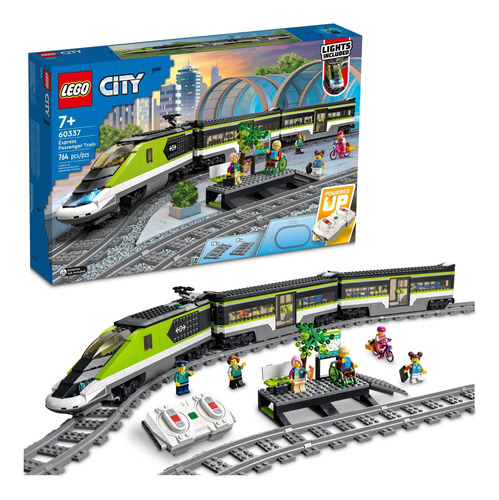 Lego City Express Passenger Train 60337 Juego De Con Powered