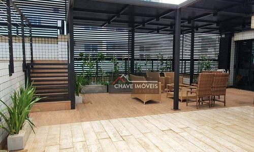 Imagem 7 de 29 de Cobertura À Venda, 400 M² Por R$ 3.990.000,00 - Canto Do Forte - Praia Grande/sp - Co0060