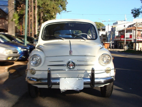Imagen 3 de 15 de Fiat 600 1962 Puertas Suicidas Original Un Verdadero Clasico