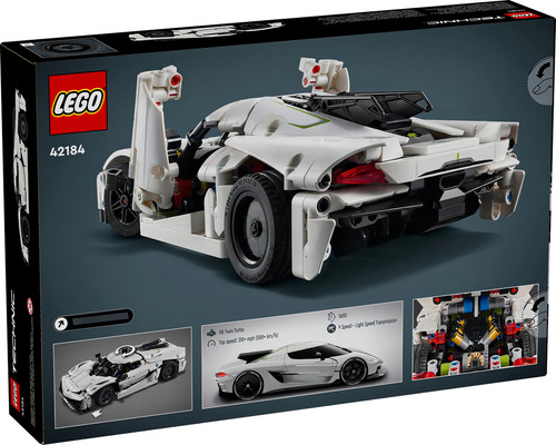 Bloques para armar Lego Technic 42184 801 piezas en caja