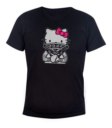 Remera Hombre Algodón Kitty Asaltante 