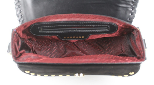 Imagem 7 de 7 de Bolsa Couro Transversal C/ Franja Shoulder Carrano 800457