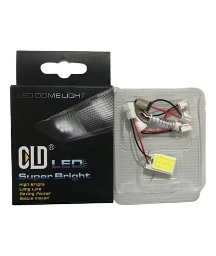 Galleta Luz De Techo 18 Led Luz Blanca Marca Cld 12 V 