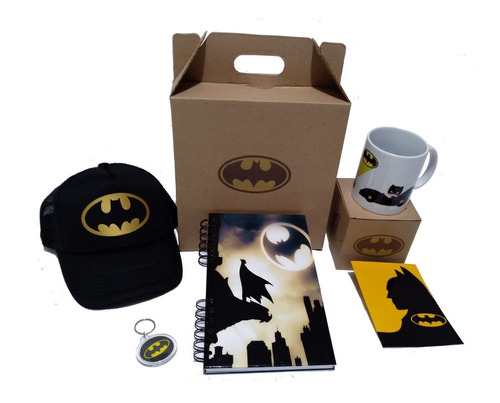 Combo Caja Kit Regalo Batman Mundo Dc | MercadoLibre