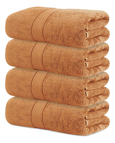 Tens Towels Juego De 4 Toallas De Baño Extragrandes De Color