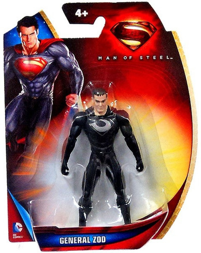 General Zod- Figura De Acción - Man Of Steel- Mattel - Y9219