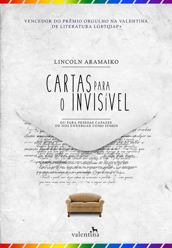 Cartas para o Invisível, de Aramaiko, Lincoln. Editora Valentina Ltda, capa mole em português, 2022